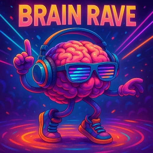Covergestaltung der Veröffentlichung BrainRave